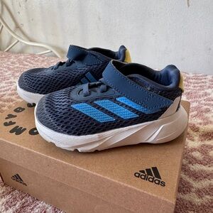 Adidas Kids Navy and Blue Sneakers